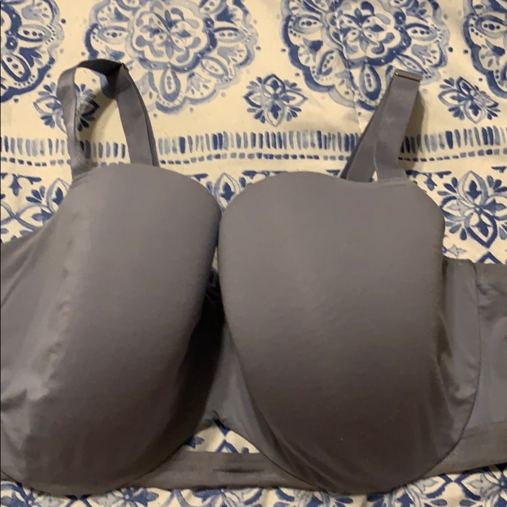 Third Love pima t-shirt bra in blue